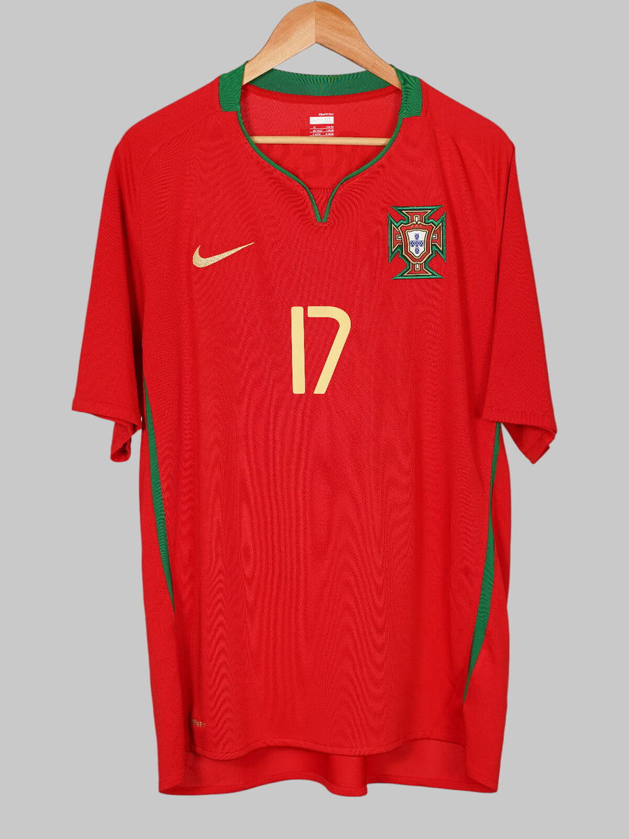 Portugal Home Shirt 2008/10 Quaresma 17 (XL)