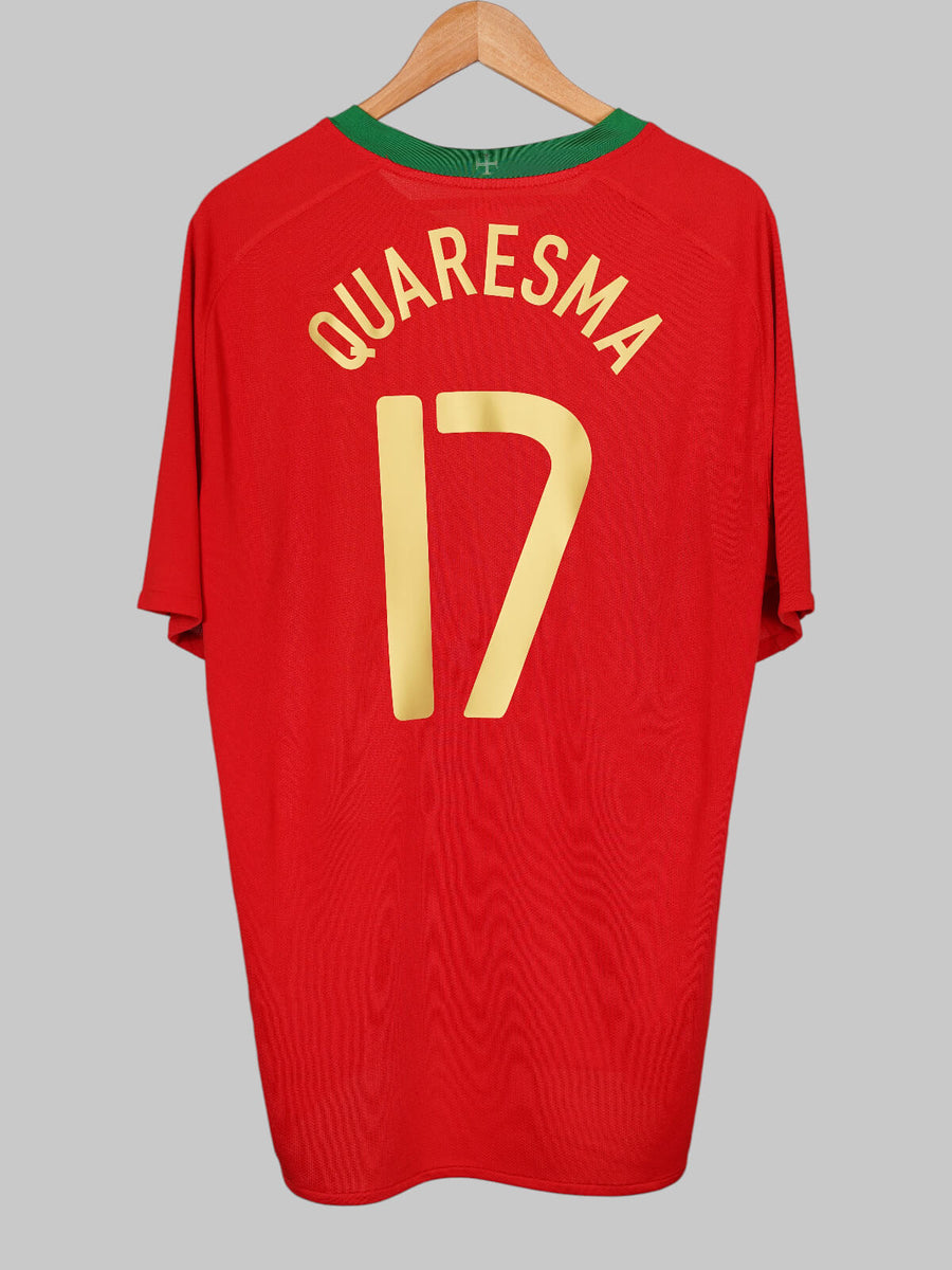 Portugal Home Shirt 2008/10 Quaresma 17 (XL)