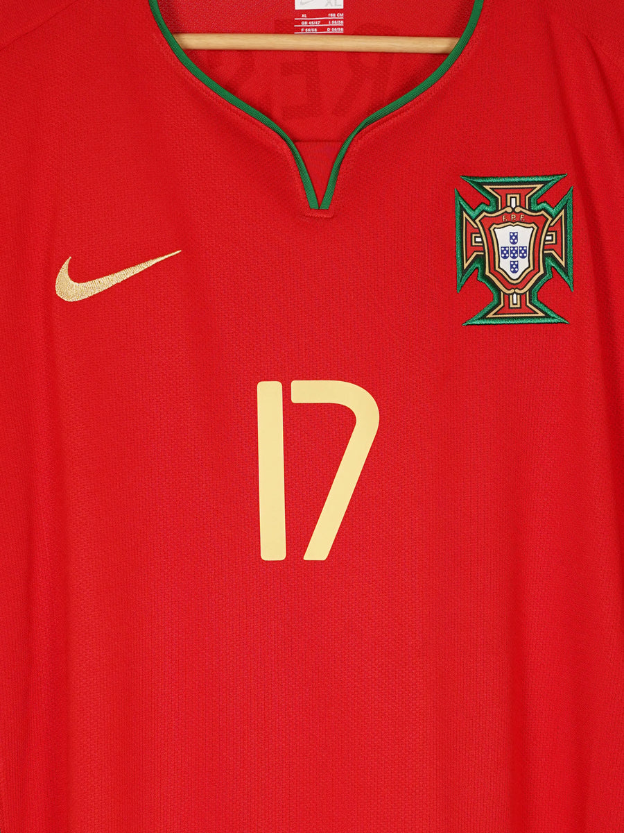 Portugal Home Shirt 2008/10 Quaresma 17 (XL)