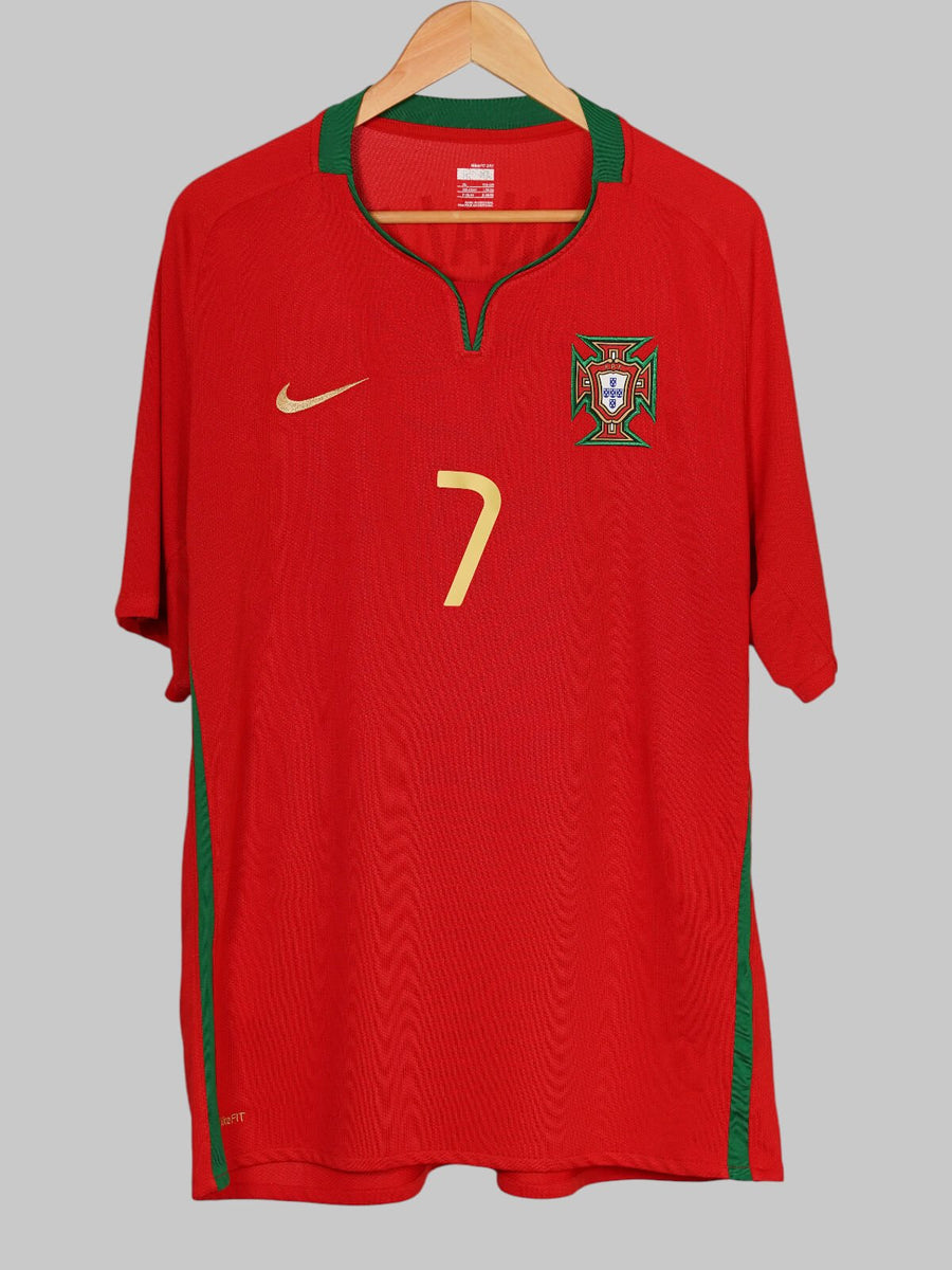 Portugal Home Shirt 2008/10 Ronaldo 7 (XL)