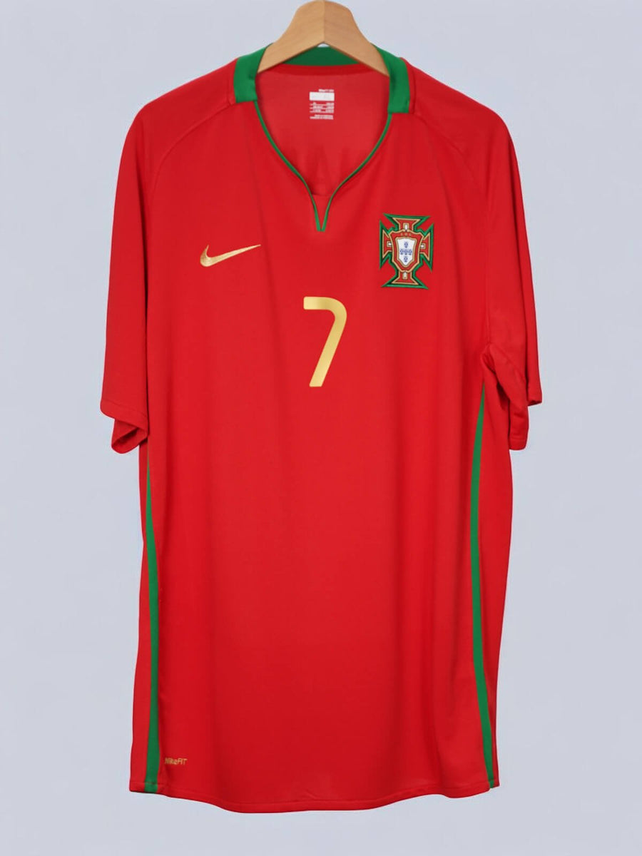Portugal Home Shirt 2008/9 Ronaldo 7 (XL)