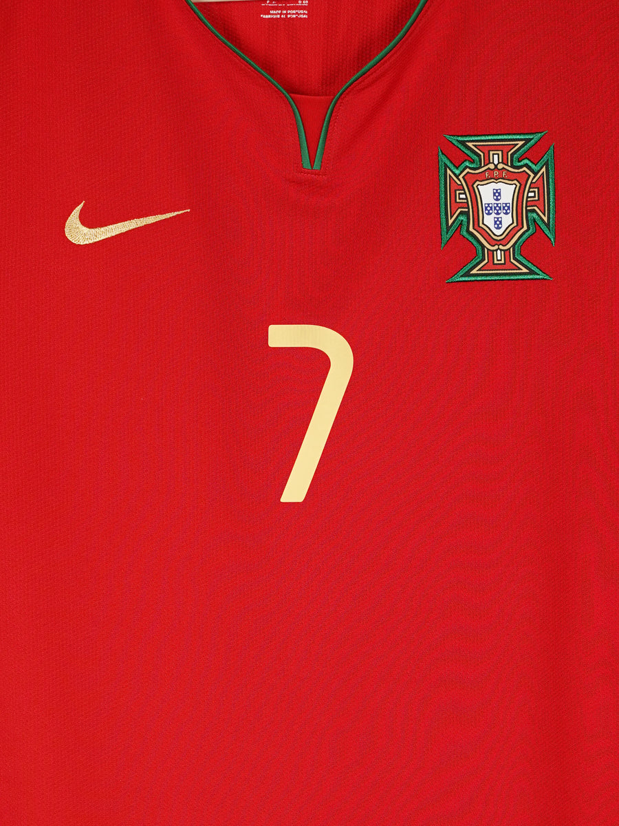 Portugal Home Shirt 2008/9 Ronaldo 7 (XXL)
