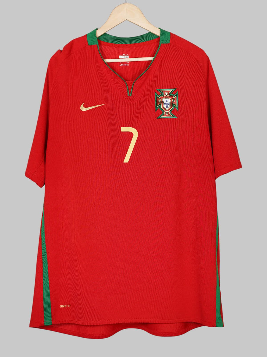 Portugal Home Shirt 2008/9 Ronaldo 7 (XXL)
