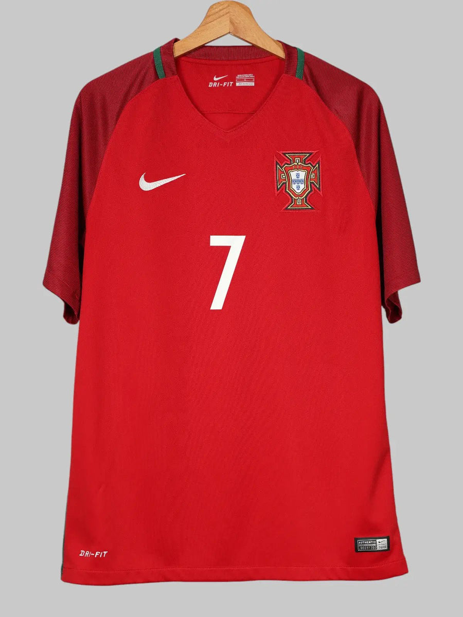 Portugal Home Shirt 2016/17 Ronaldo 7 (L)
