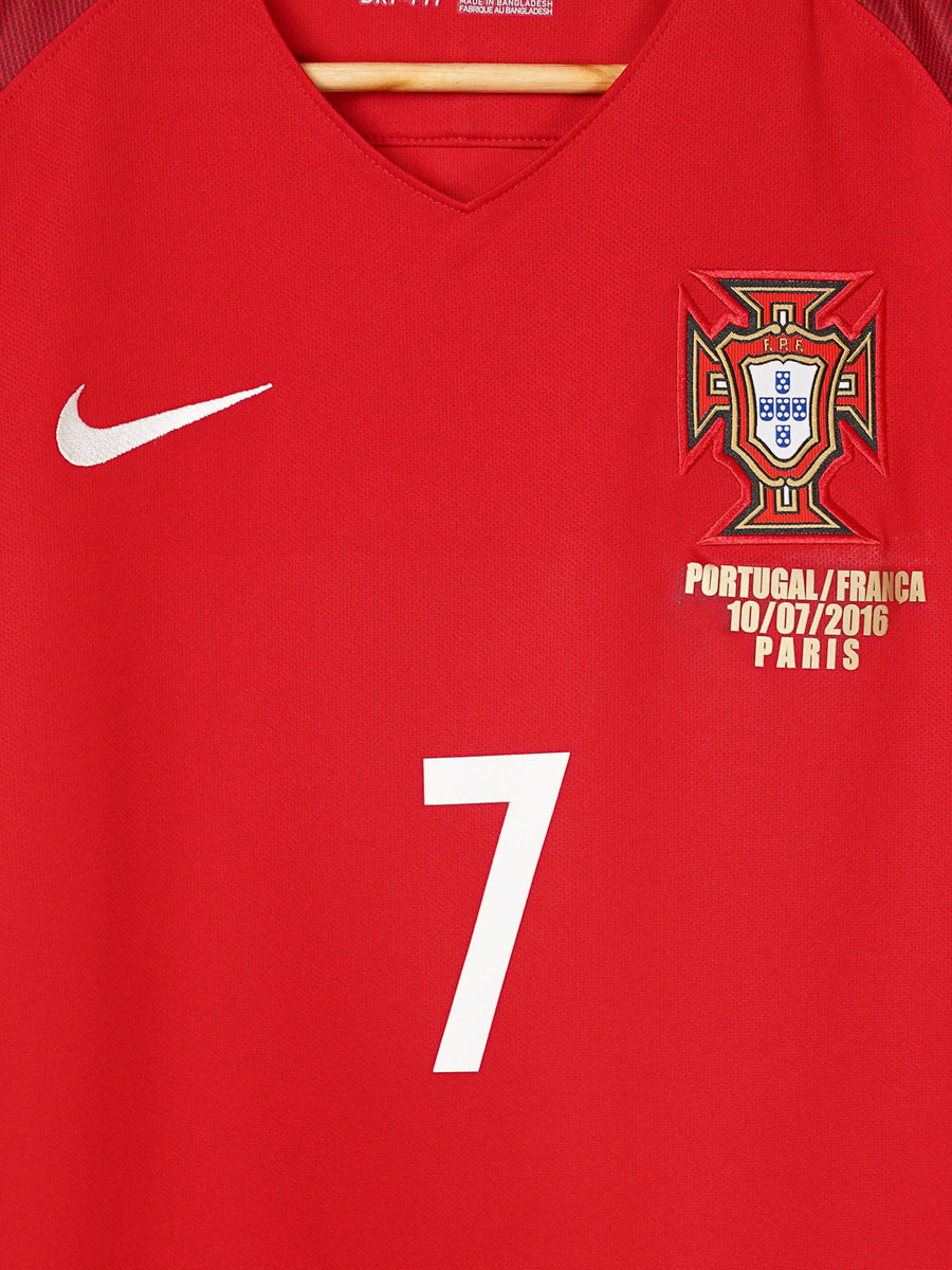 Portugal Home Shirt 2016/17 Ronaldo 7 (L)