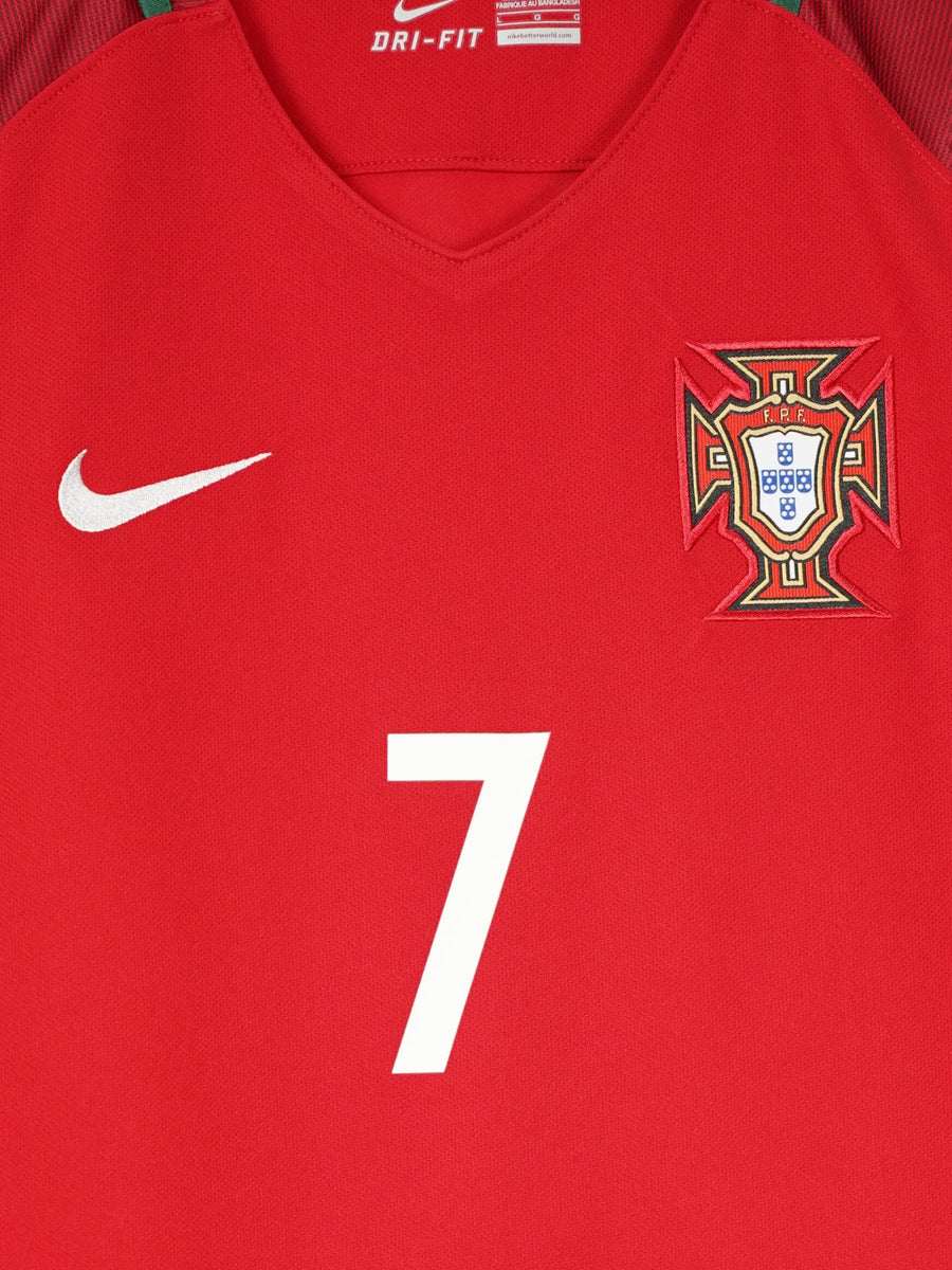 Portugal Home Shirt 2016/17 Ronaldo 7 (L)