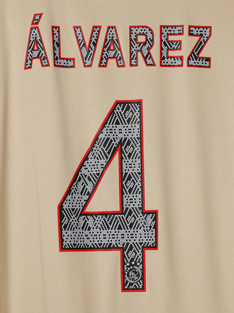 2022/23 Ajax Alvarez #4 Third Shirt (XL)