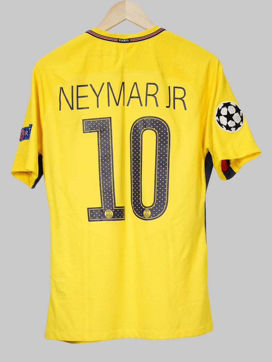 PSG Away Shirt 2017/18 Player Issue Neymar Jr 10 (L)
