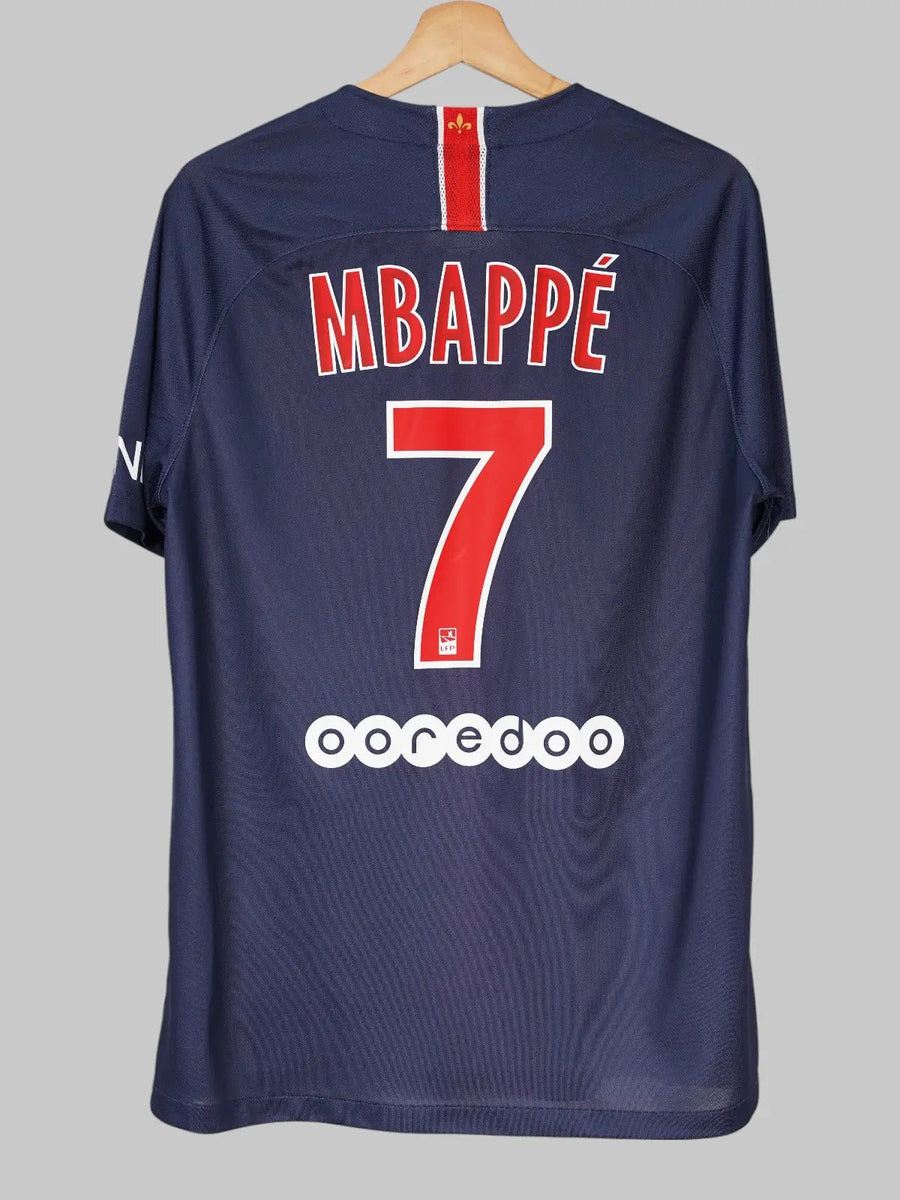 PSG Home Shirt 2018/19 Mbappe 7 (L)