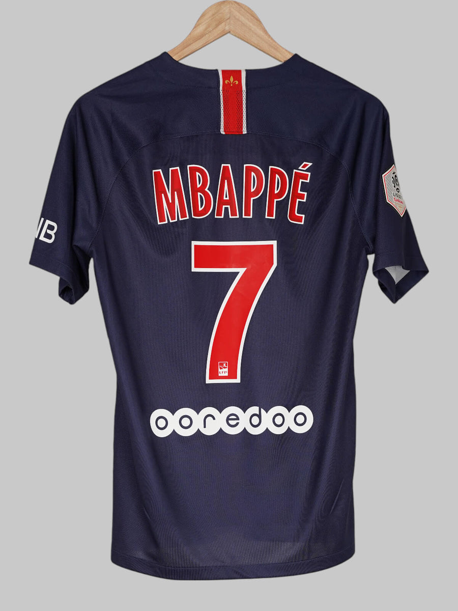 PSG Home Shirt 2018/19 Mbappe 7 (S)