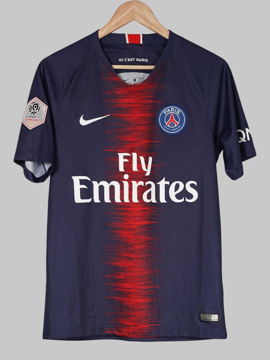 PSG Home Shirt 2018/19 Mbappe 7 (S)