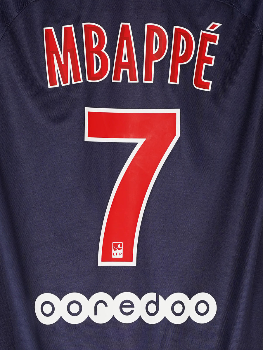 PSG Home Shirt 2018/19 Mbappe 7 (S)