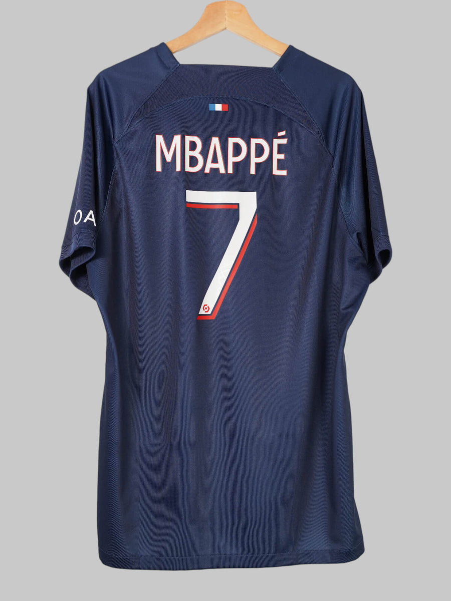 PSG Home Shirt 2023/24 Mbappe 7 (XL)