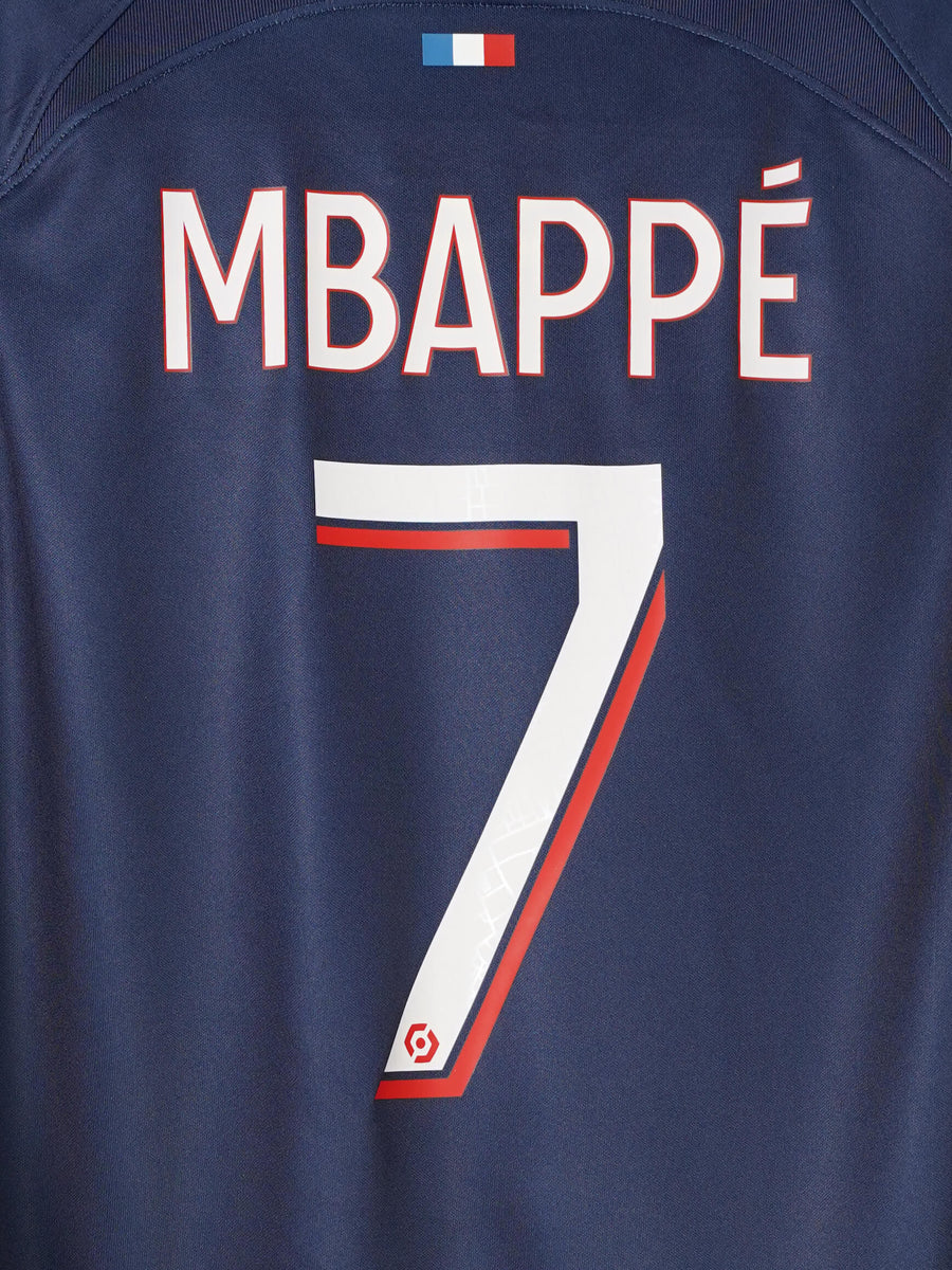 PSG Home Shirt 2023/24 Mbappe 7 (XL)