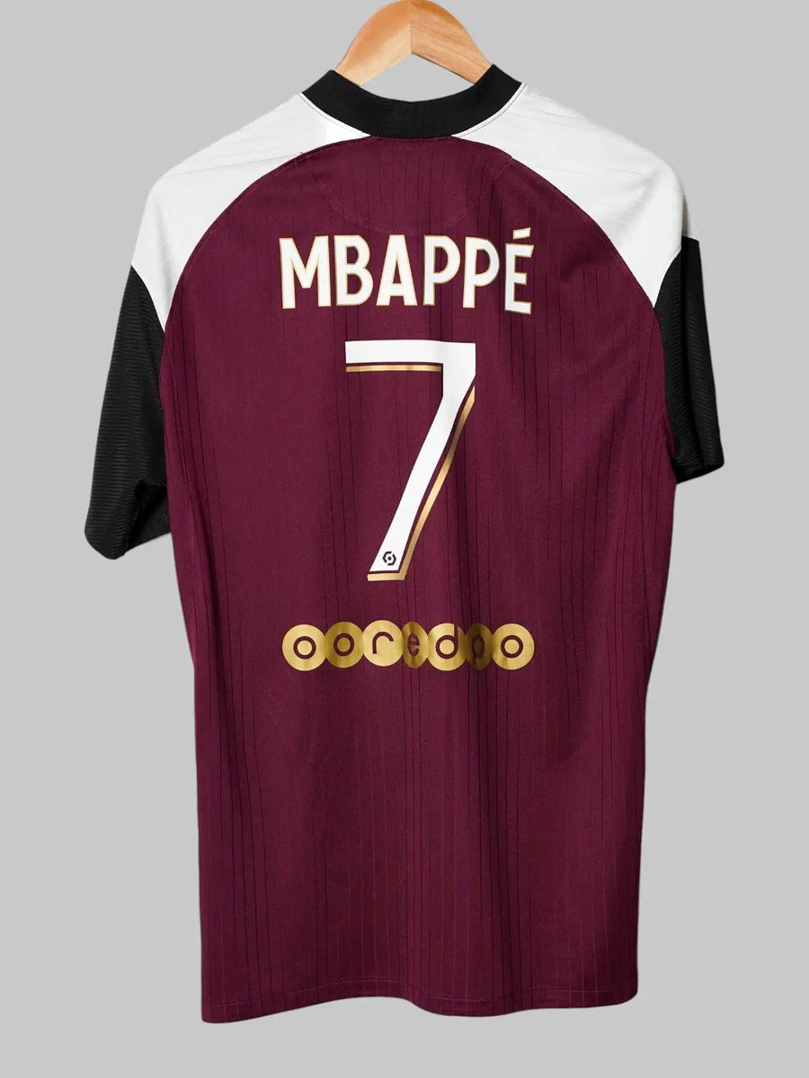 PSG Third Shirt 2020/21 Mbappe 7 (L)