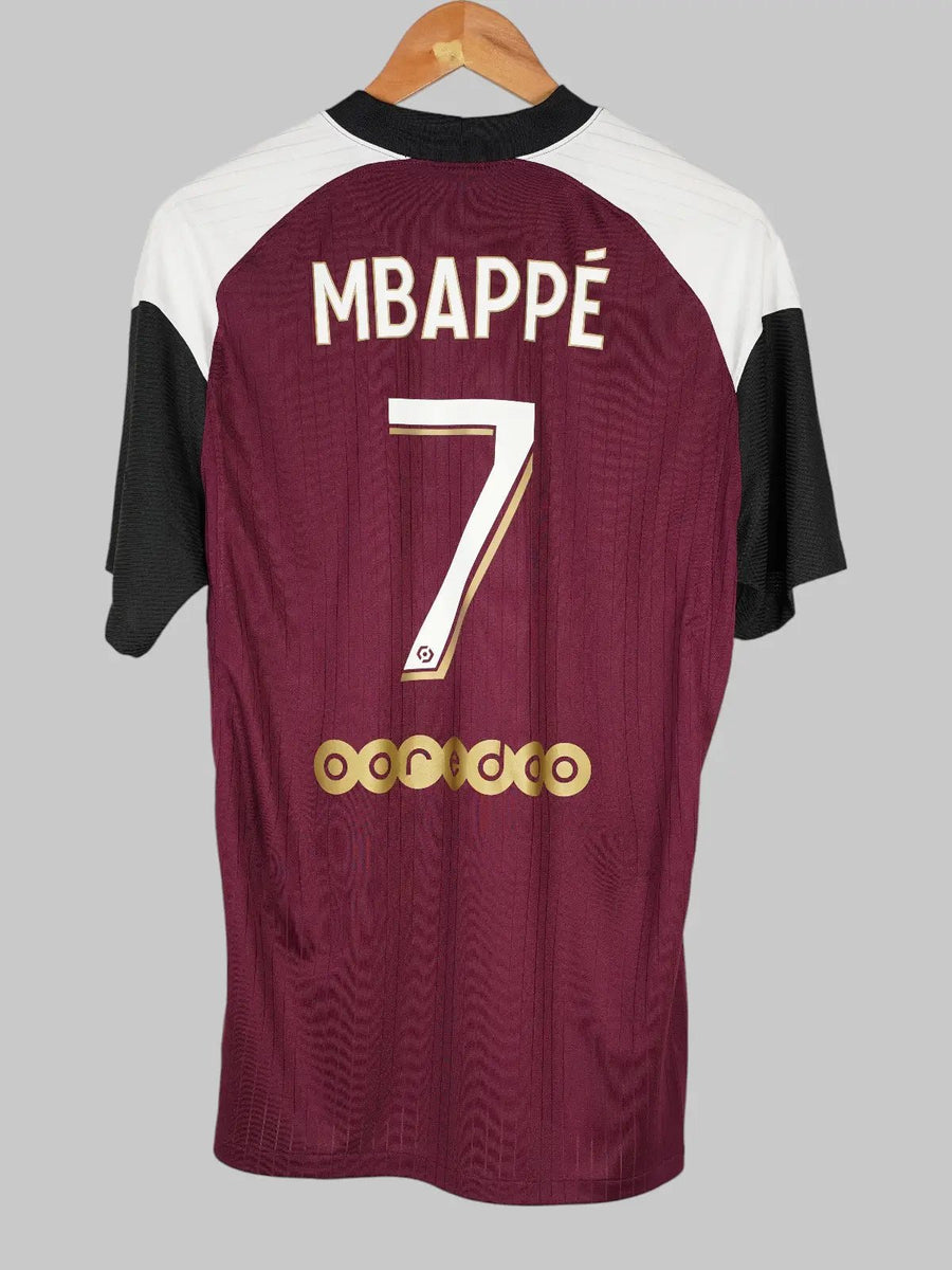 PSG Third Shirt 2020/21 Mbappe 7 (L)