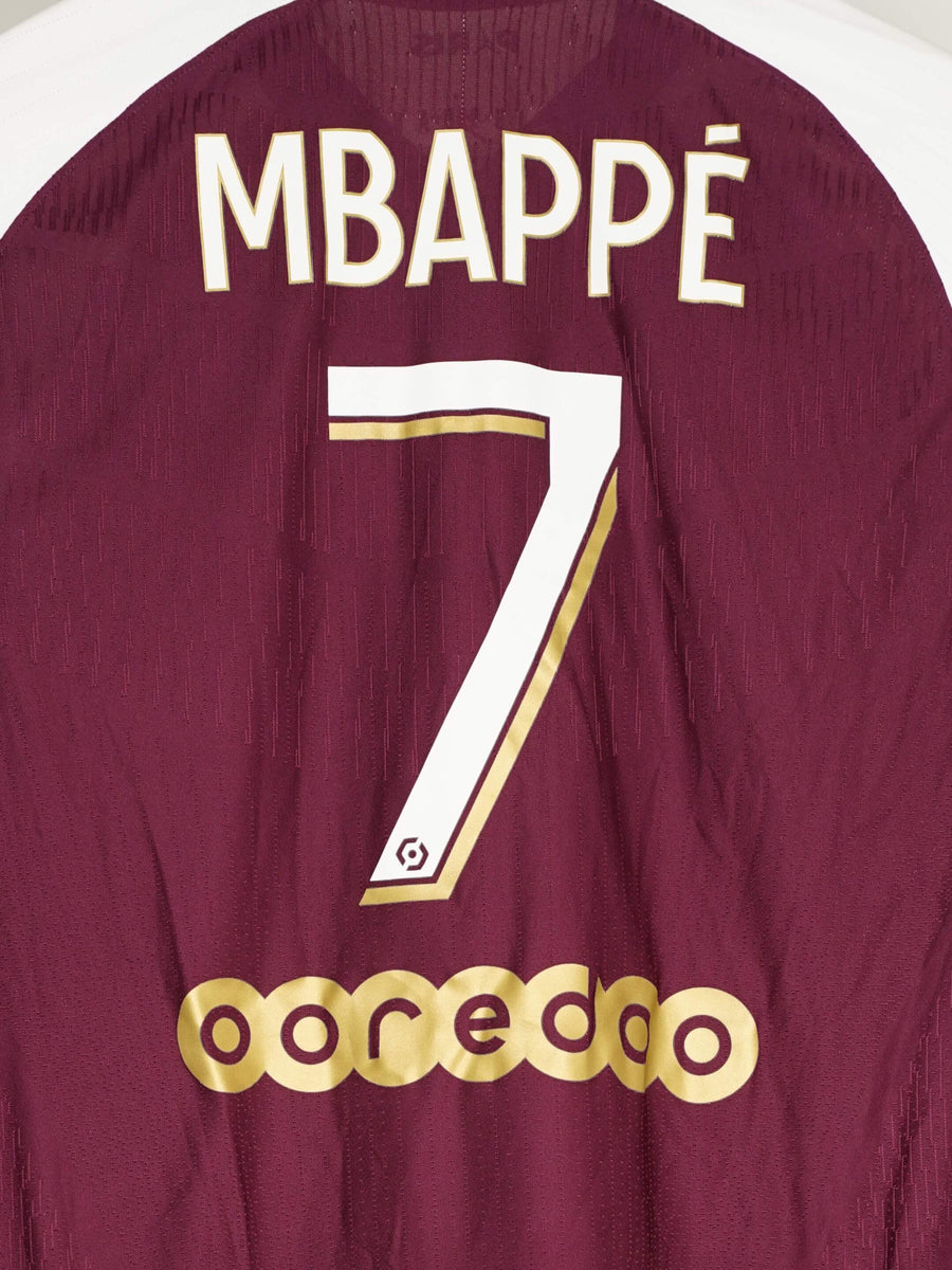 PSG Third Shirt Player Issue 2020/21 Mbappe 7 (L)
