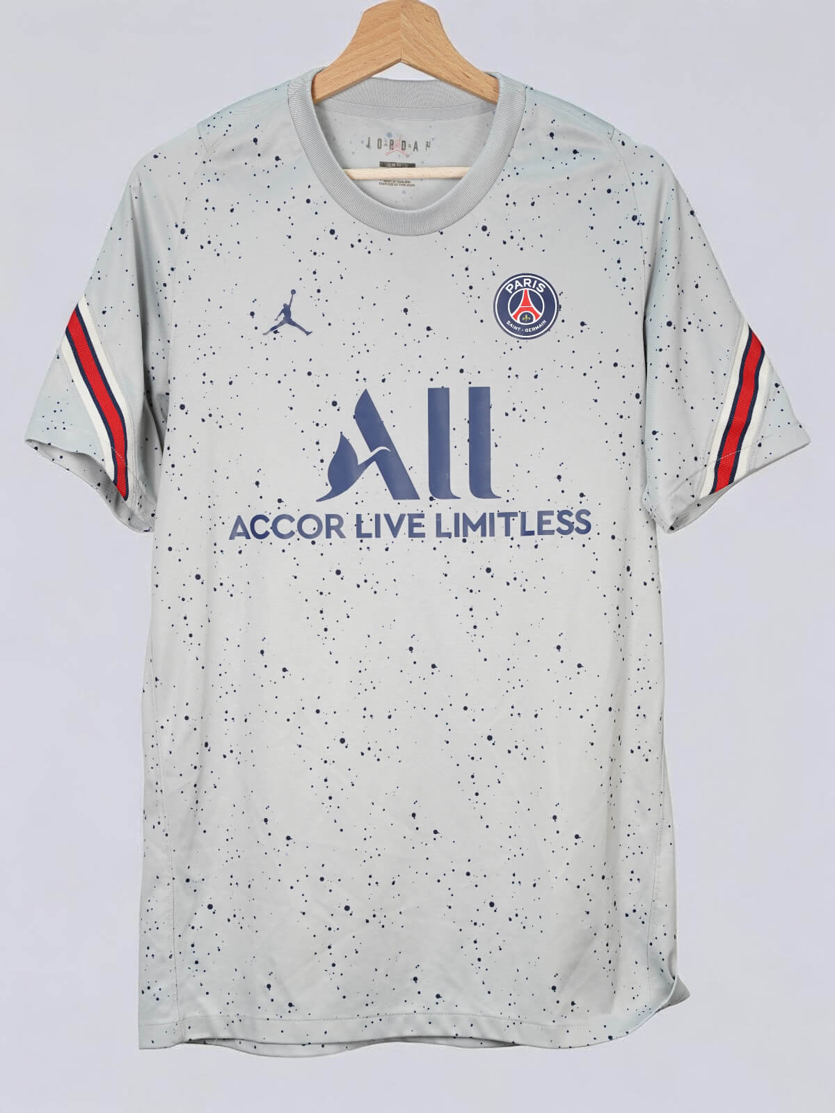white psg training top