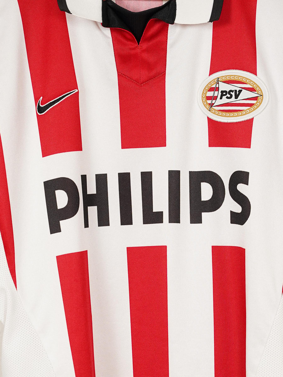 PSV Home Shirt 2002 - 04 V.Bommel 6 (XL)