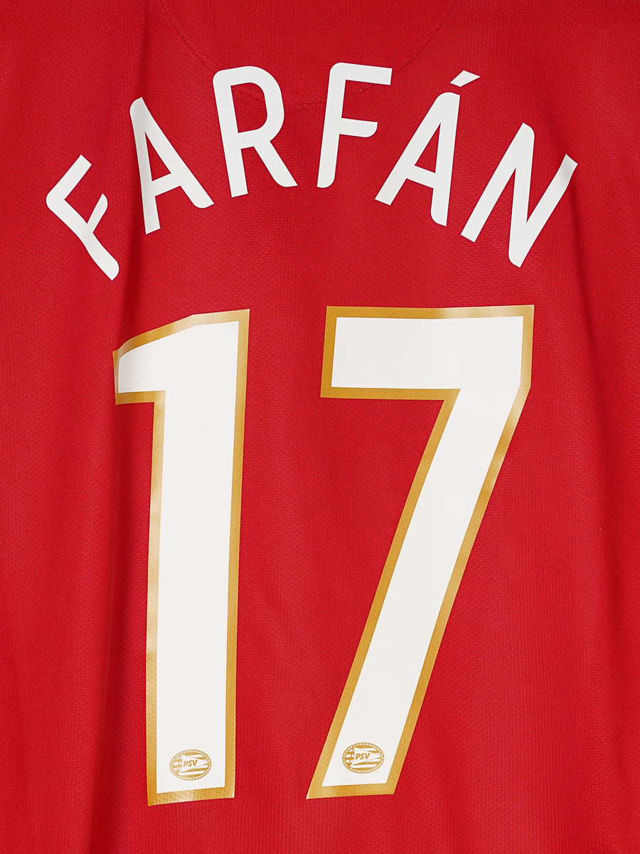 PSV Home Shirt 2006/8 Farfan 17 (M)