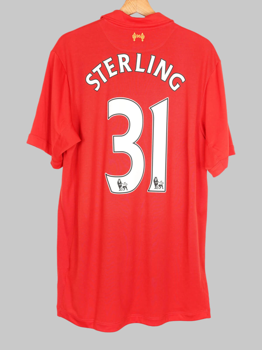 2012/13 Liverpool Sterling #31 Home Shirt (XL)