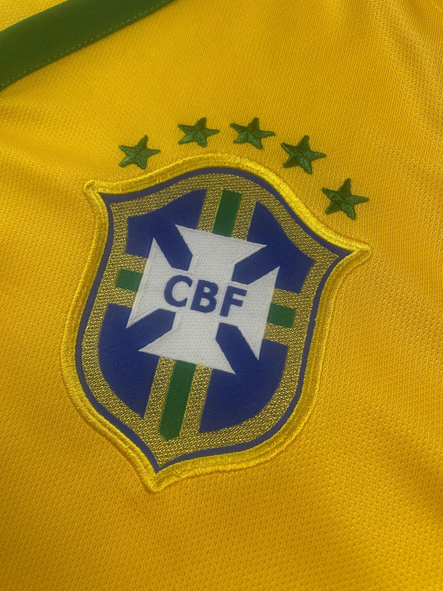 2014/15 Brazil Neymar Jr #10 Home Shirt (M)