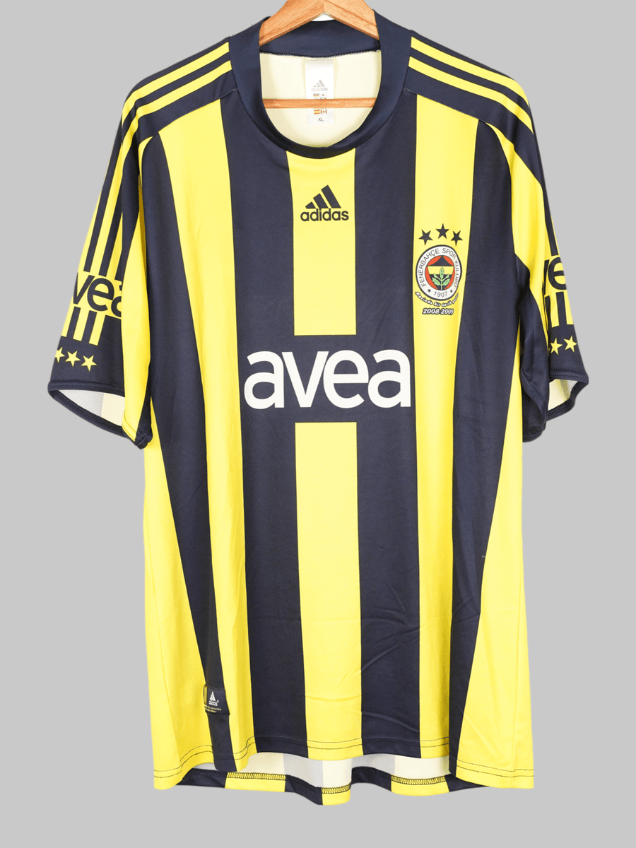 2008/9 Fenerbahce R.Carlos #3 Home Shirt (XL)