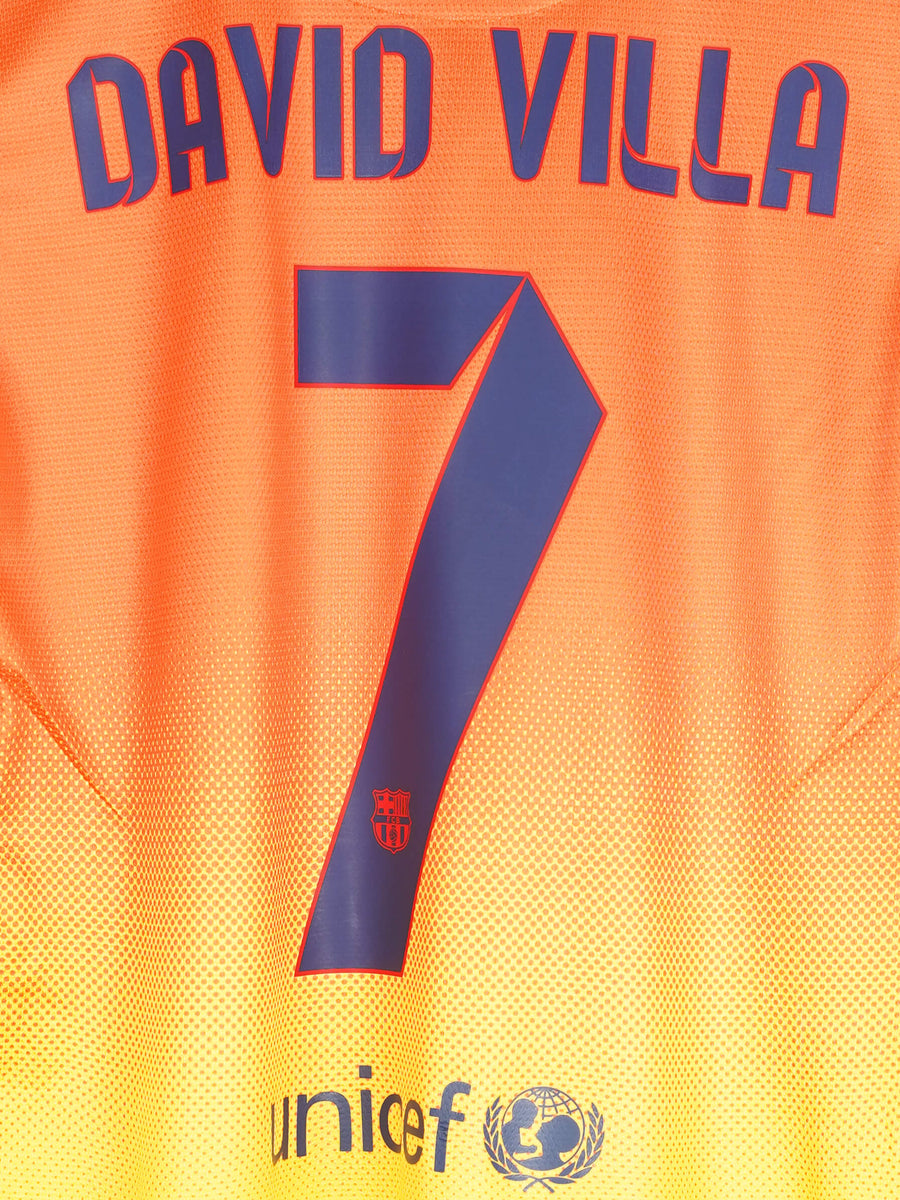 2012/13 Barcelona David Villa #7 Away Shirt (M Women’s)