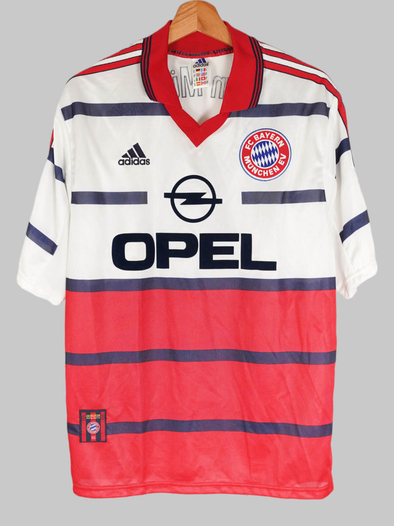 1998-00 Bayern Munich Effenberg #11 Away Shirt (M)