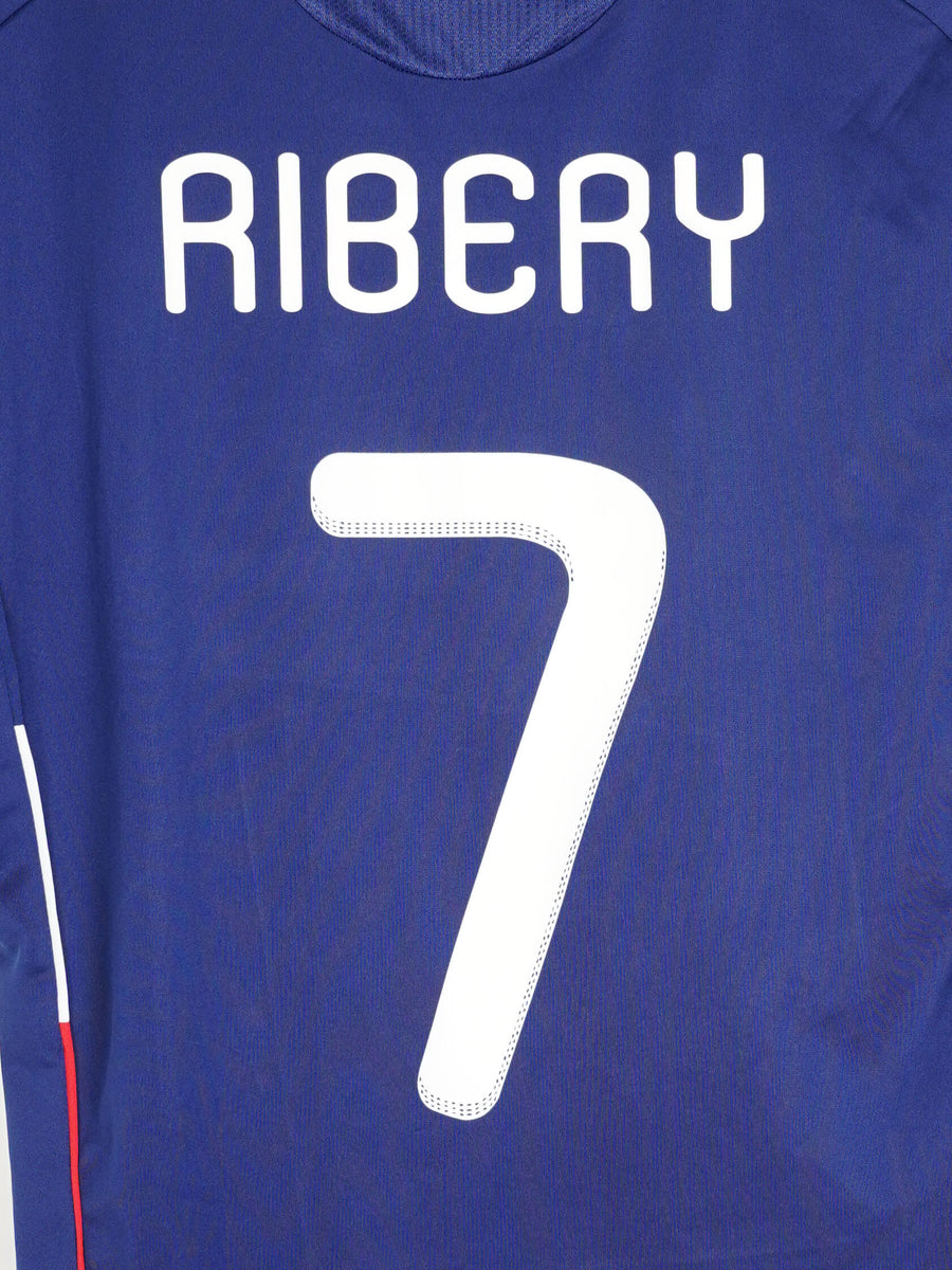 2010/11 France Ribery #7 Home Shirt (M)