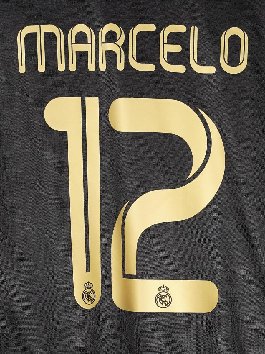 Real Madrid Away Shirt 2011/12 Marcelo 12 (M)