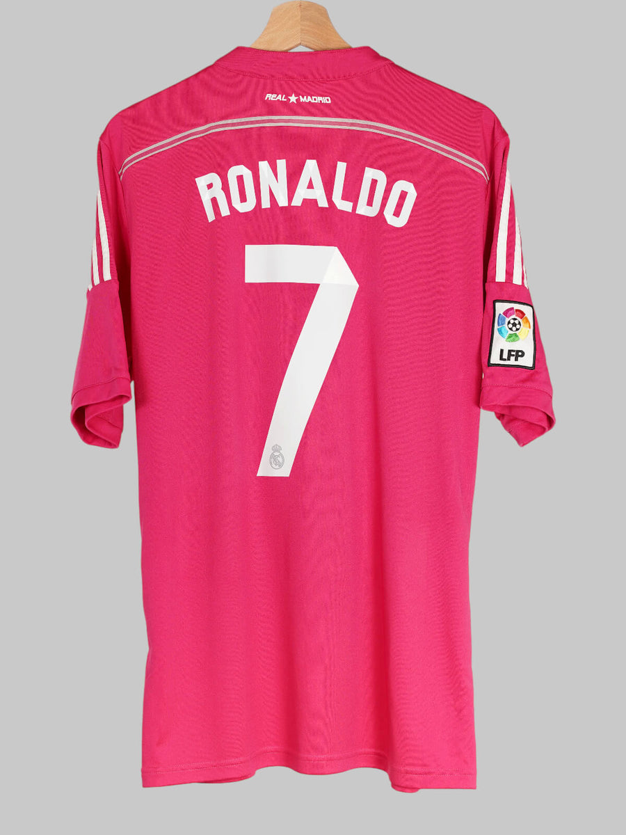 Real Madrid Away Shirt 2014/15 Ronaldo 7 (L)