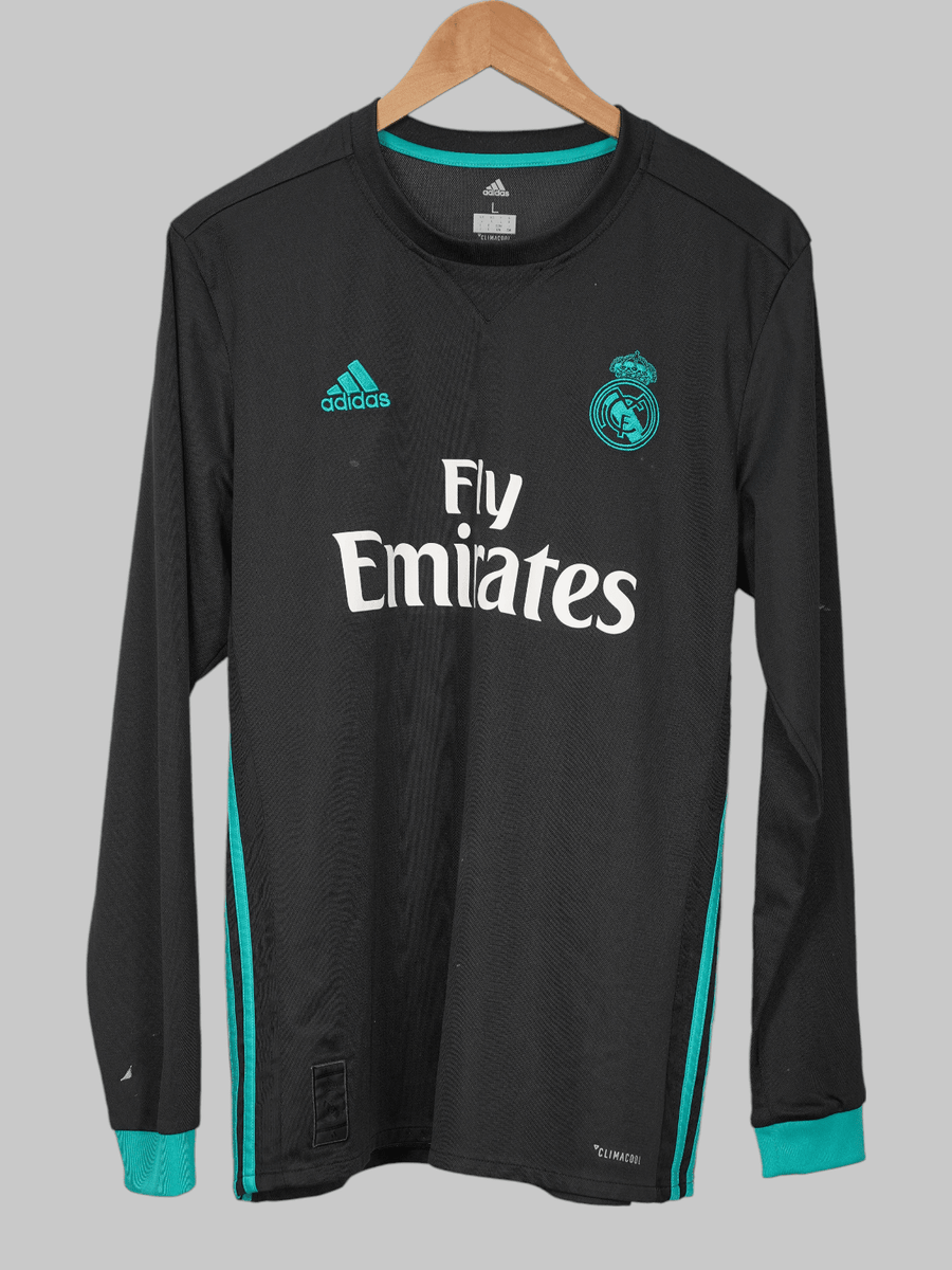 Real Madrid Away Shirt 2017/18 Isco 22 L/S (L)