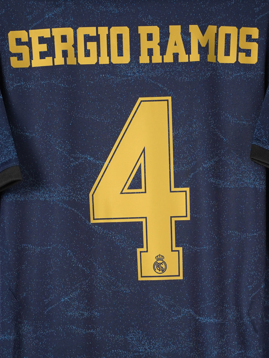 Real Madrid Away Shirt 2019/20 Sergio Ramos 4 (L)