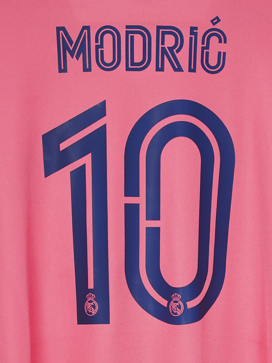 Real Madrid Away Shirt 2020/21 Modric 10 (L)