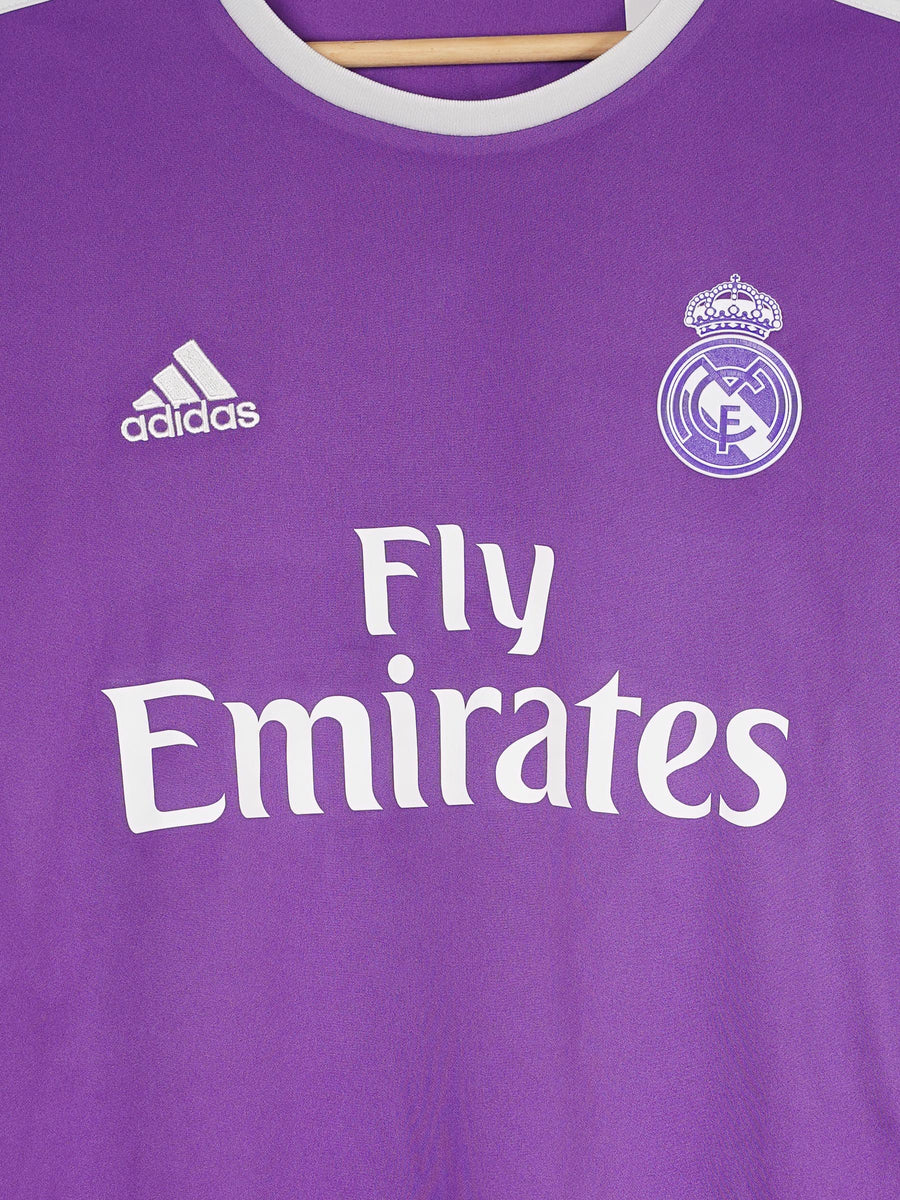 Real Madrid Away Shirt L/S 2016/17 Ronaldo 7 (M)