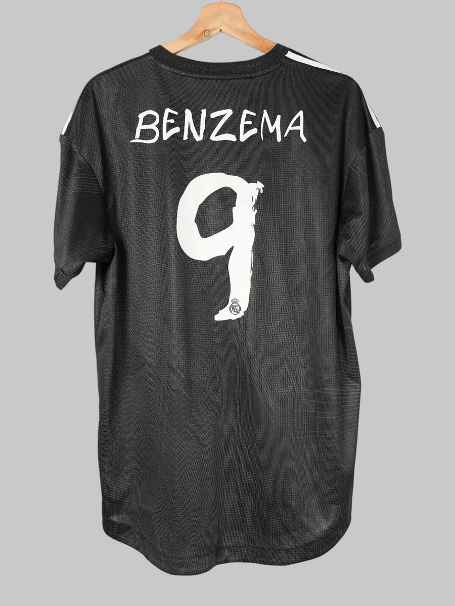 Real Madrid Fourth Shirt 2021/22 Benzema 9 (L)