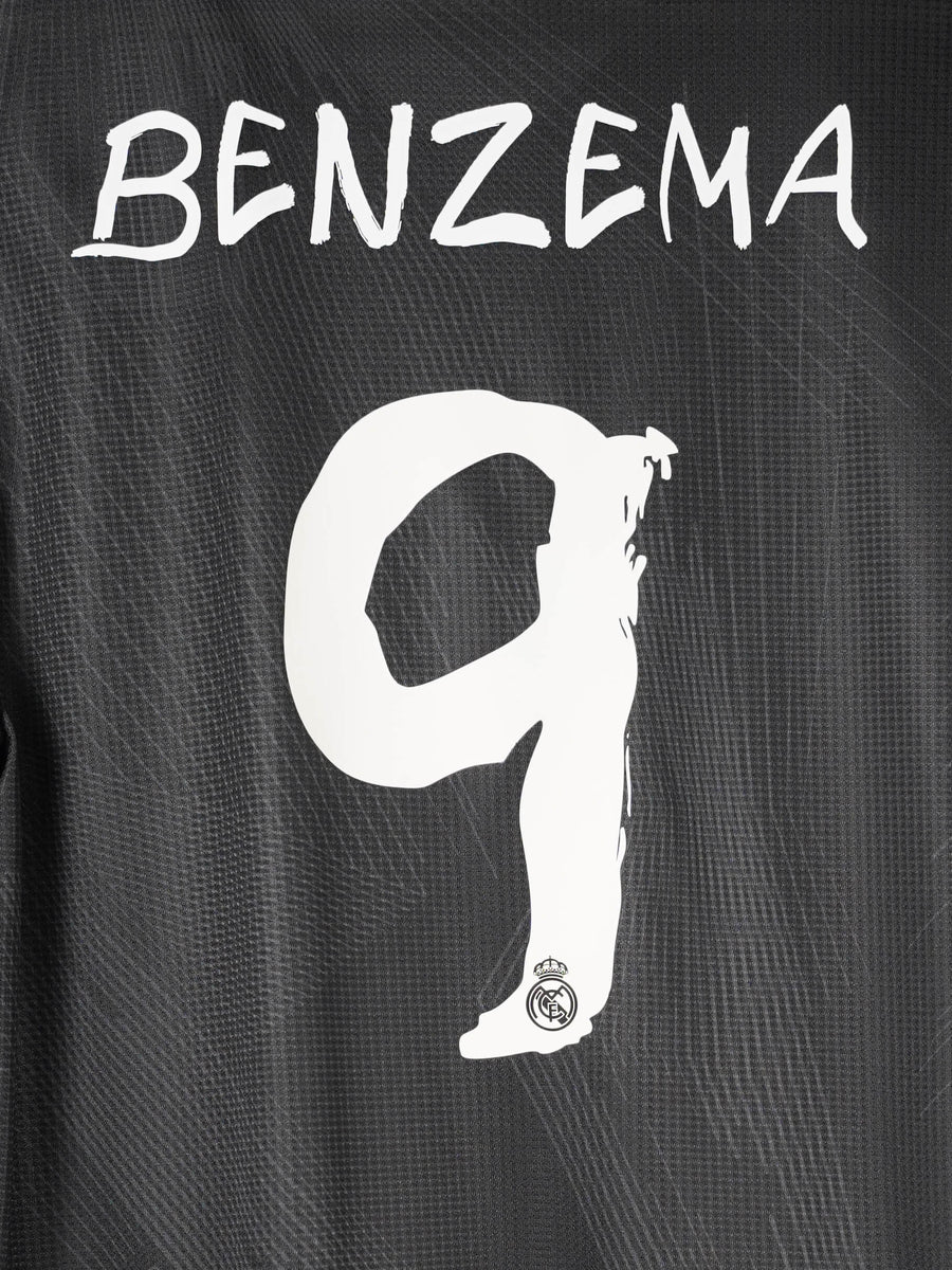 Real Madrid Fourth Shirt 2021/22 Benzema 9 (L)