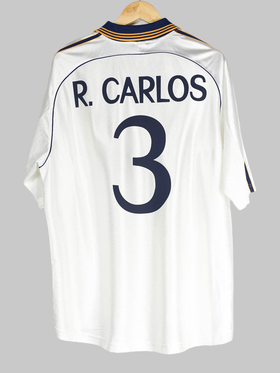Real Madrid Home Shirt 1998/00 R.Carlos 3 (L)