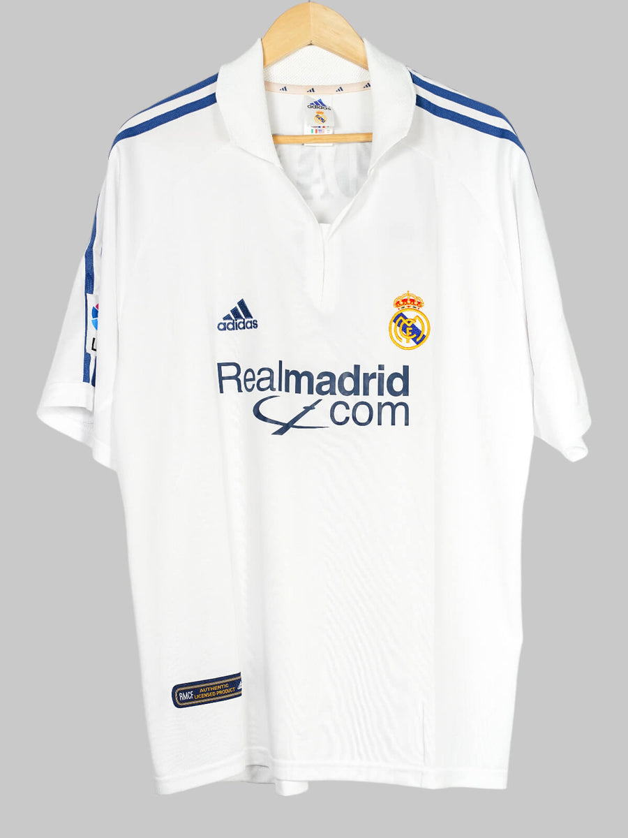 Real Madrid Home Shirt 2001/2 Zidane 5 (XL)