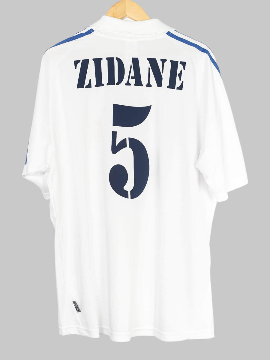 Real Madrid Home Shirt 2001/2 Zidane 5 (XL)
