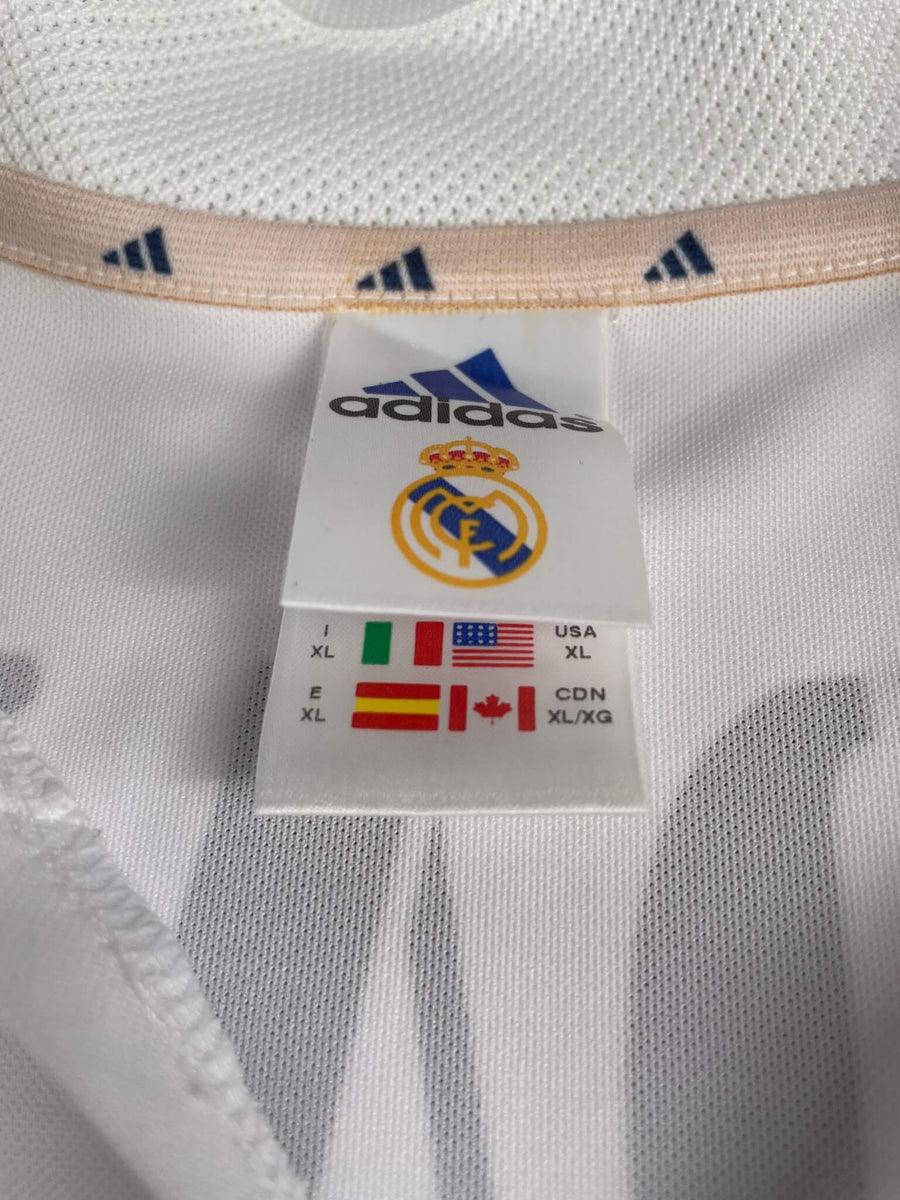 Real Madrid Home Shirt 2001/2 Zidane 5 (XL)