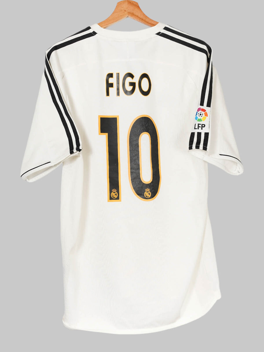Real Madrid Home Shirt 2003/4 Figo 10 (M)