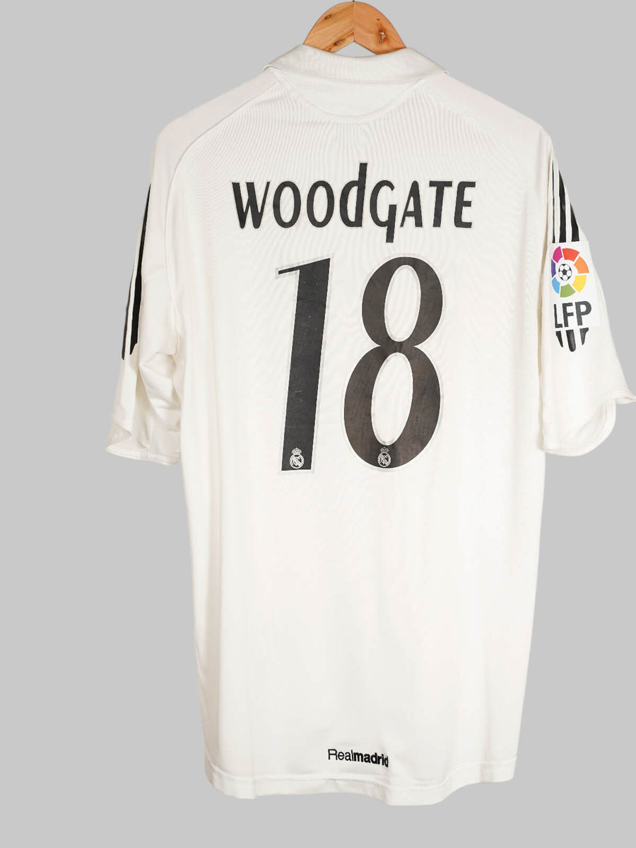 Real Madrid Home Shirt 2005/6 Woodgate 18 (L)