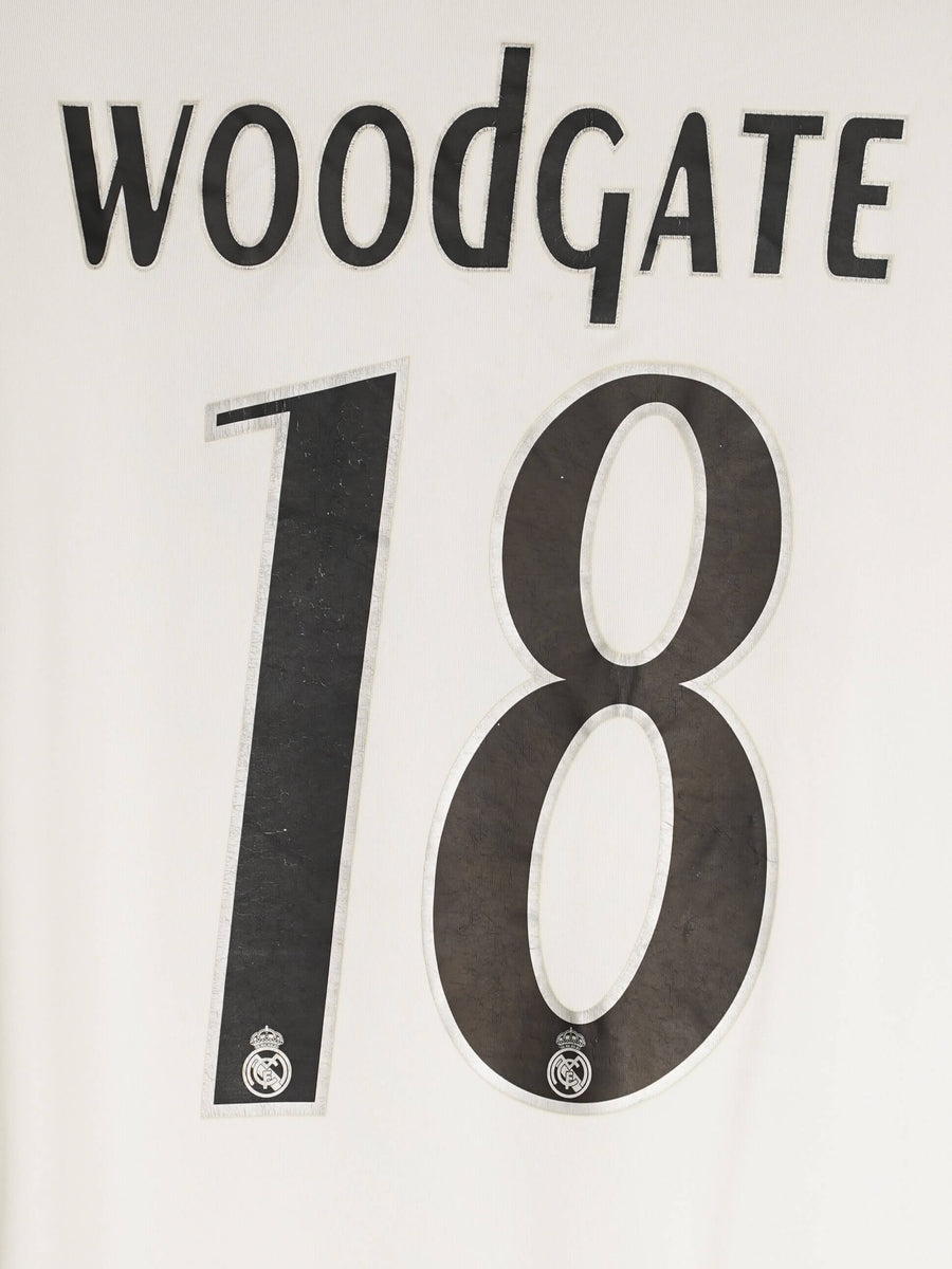 Real Madrid Home Shirt 2005/6 Woodgate 18 (L)