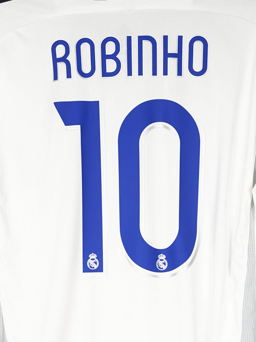 Real Madrid Home Shirt 2006/7 Robinho 10 (XL)