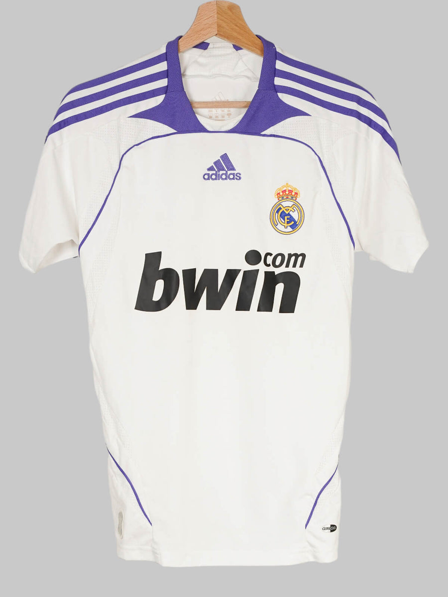 Real Madrid Home Shirt 2007/8 (L Kids)