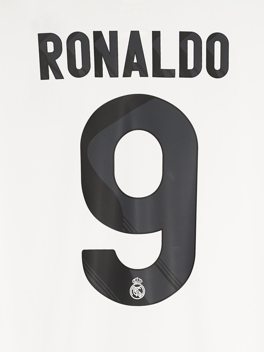 Real Madrid Home Shirt 2009/10 Ronaldo 9 (L)