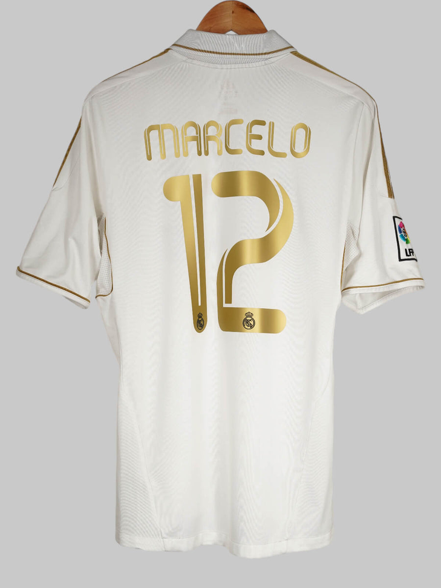 Real Madrid Home Shirt 2011/12 Marcelo 12 (L)