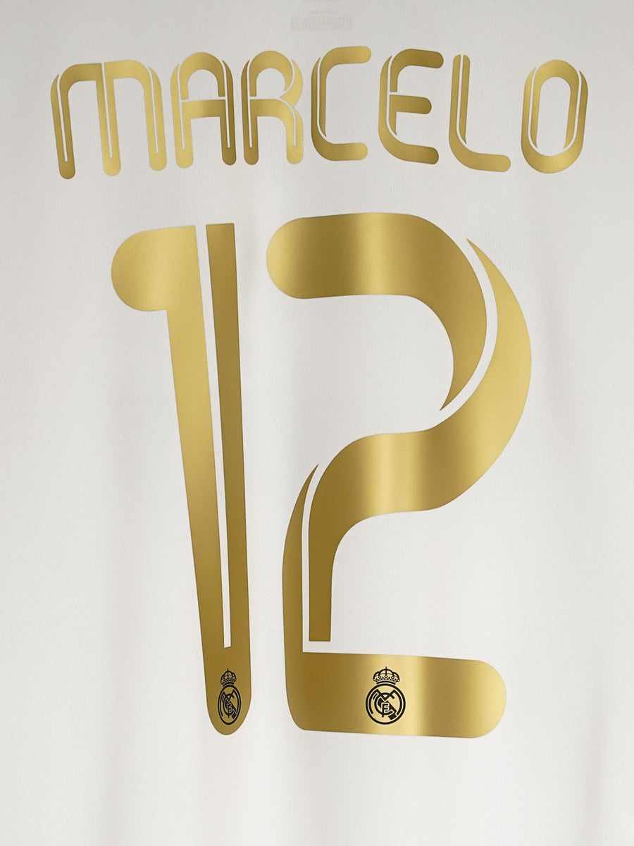 Real Madrid Home Shirt 2011/12 Marcelo 12 (L)